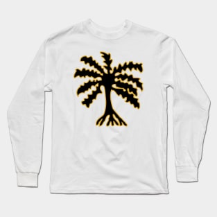 Abe Dua | Adinkra Symbol | African | African American | Black Lives Long Sleeve T-Shirt